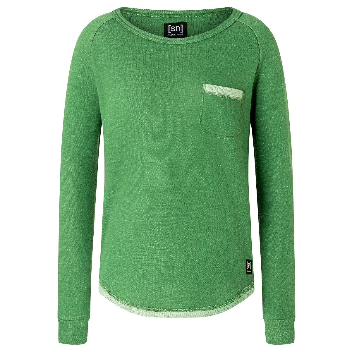 

Лонгслив Super Natural Women's Feel Good Crew, цвет Willow Brough