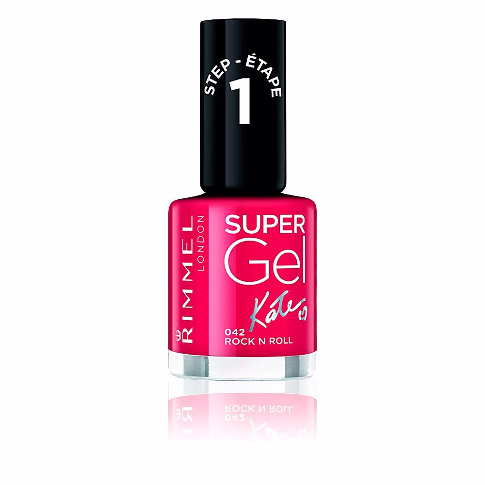 Лак для ногтей Kate super gel nail polish Rimmel london, 12 мл, 042-rock n roll