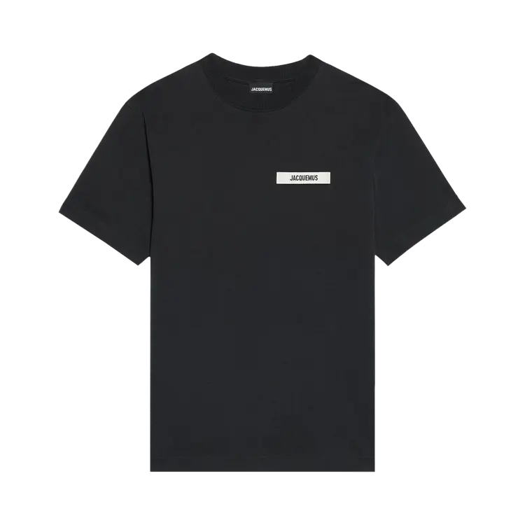 

Футболка Jacquemus Le Gros Grain 'Black', черный