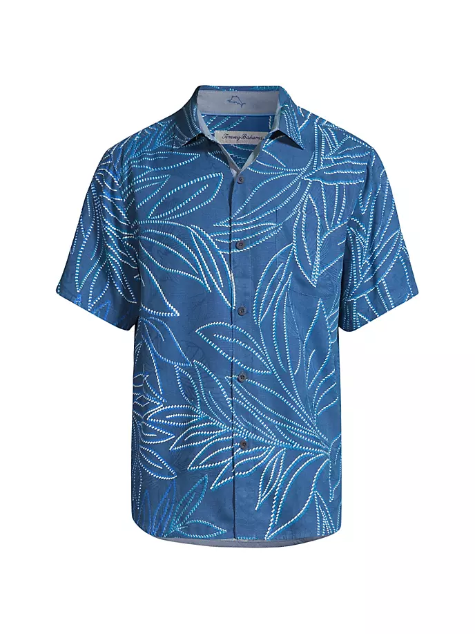 Рубашка на пуговицах Casa Grande Tommy Bahama, цвет dark blue muse куртка casa grande tommy bahama цвет bbq