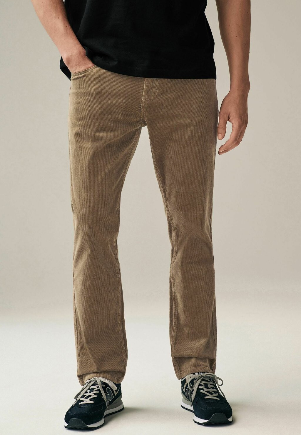 

Брюки Straight Fit 5 Pocket Next, цвет stone