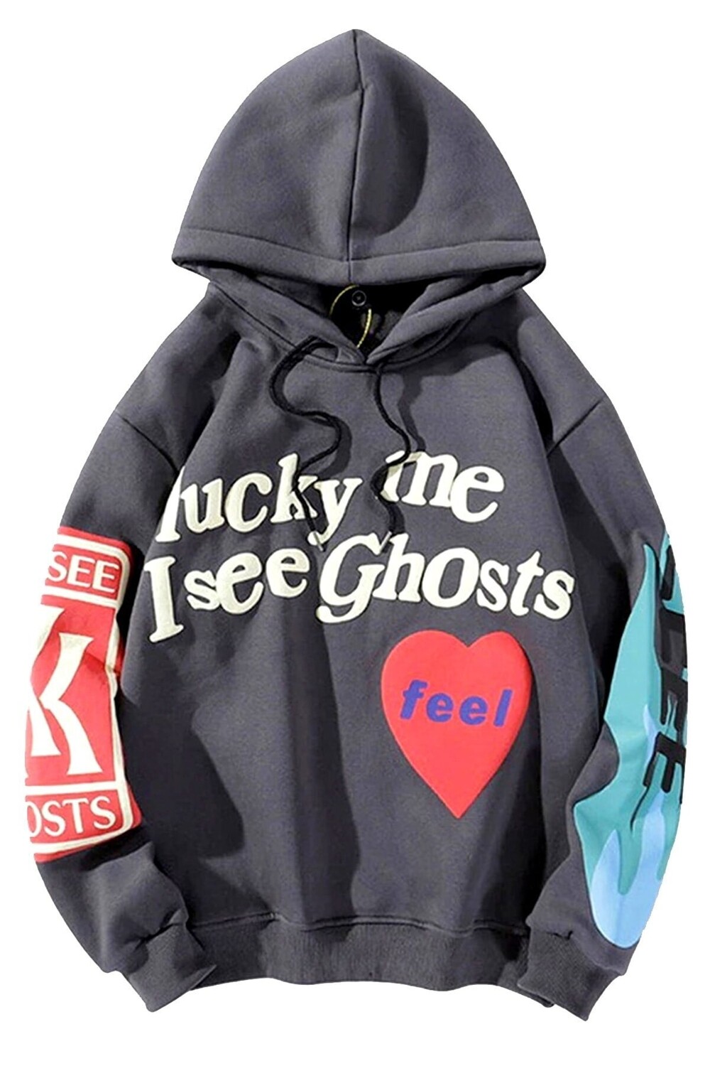 

Толстовка Kanye Oversized Антрацит MODAGEN, серый