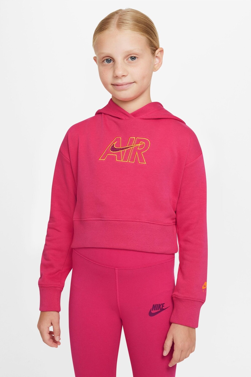 

Укороченное худи Air Nike, розовый