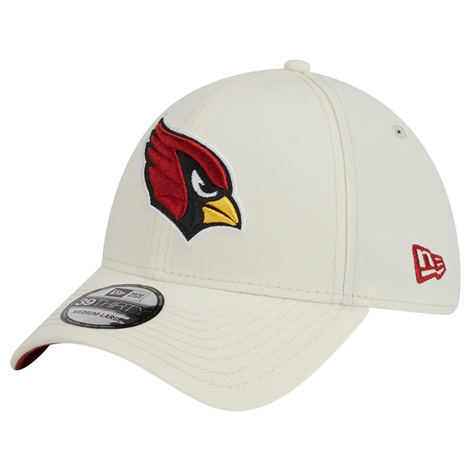 

Мужская кремовая кепка New Era Arizona Cardinals Classic 39THIRTY Flex Hat