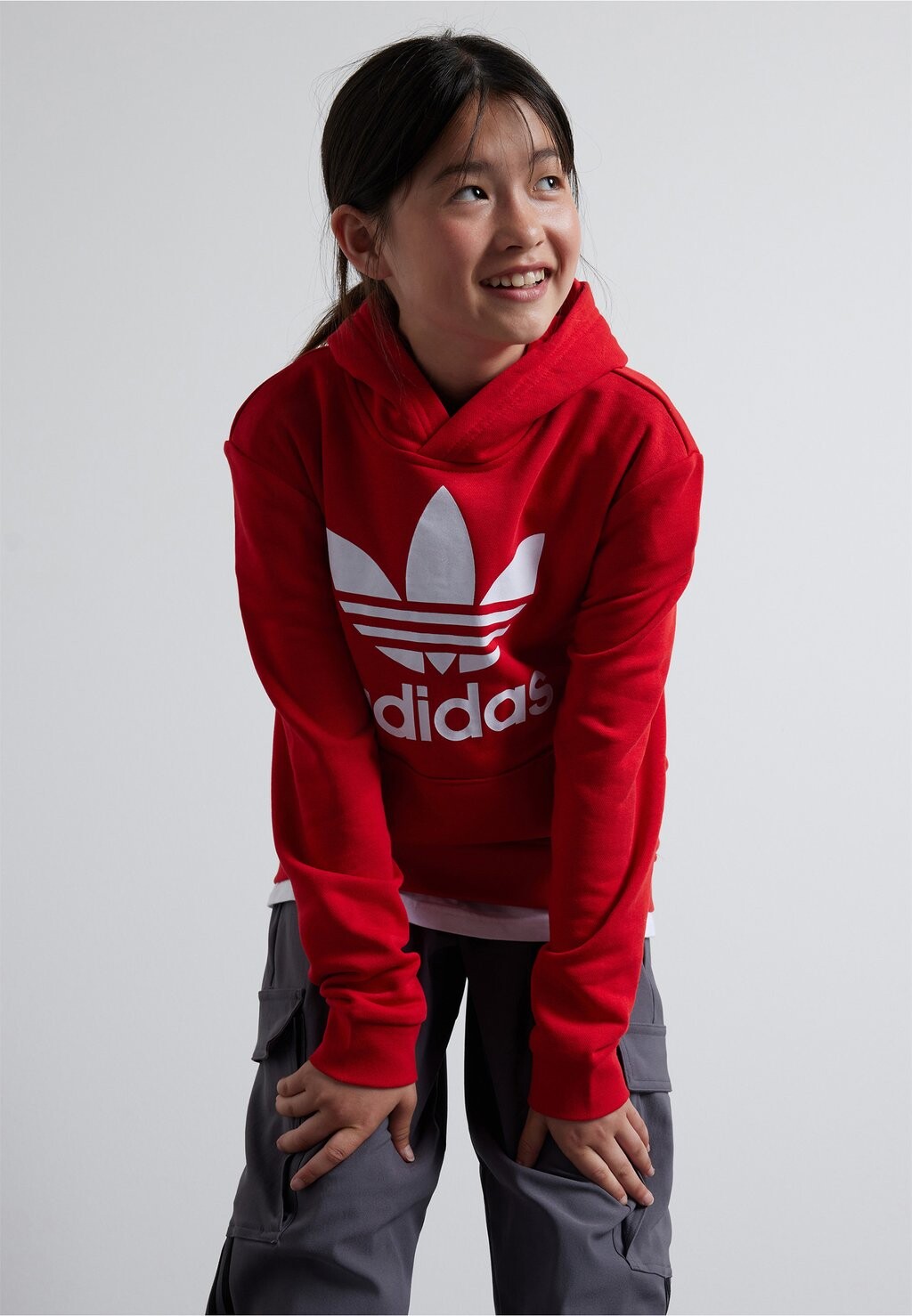 

Толстовка TREFOIL ADICOLOR UNISEX adidas Originals, красный