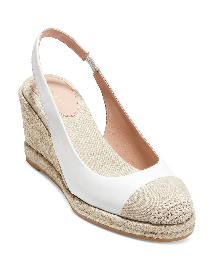

Женские сандалии на танкетке эспадрильи с ремешком на пятке Cole Haan