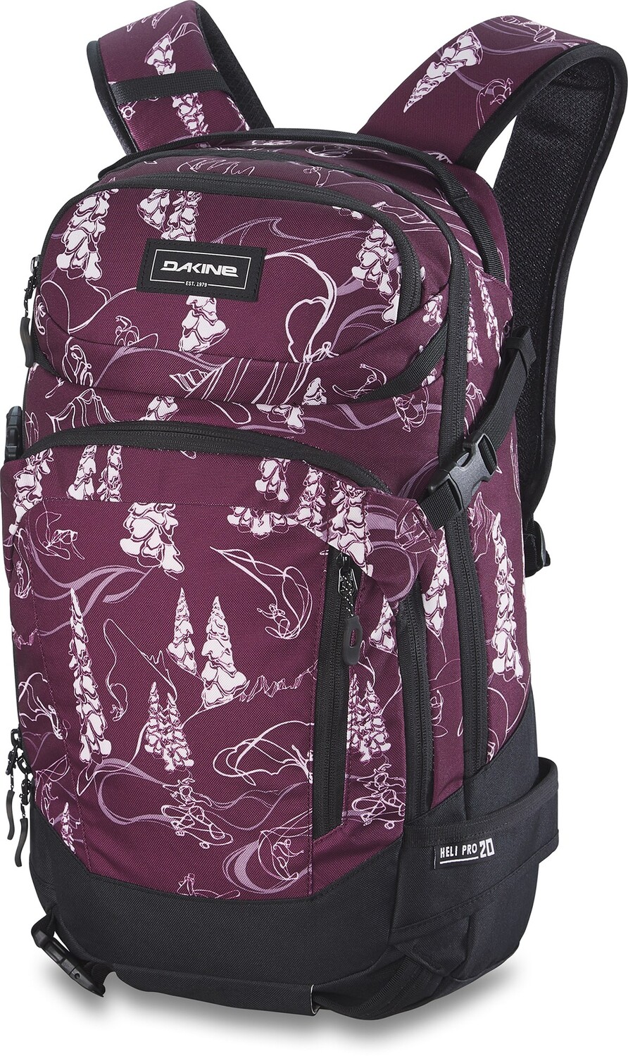 

Снежный рюкзак Heli Pro 20 л — женский DAKINE, фиолетовый