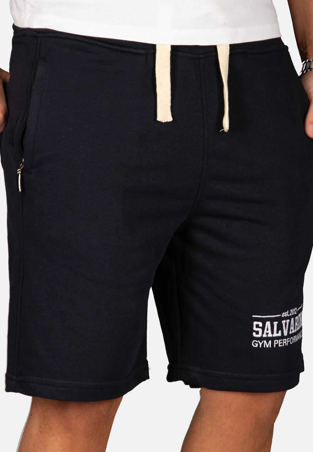 Тканевые шорты Alessandro Salvarini AS-130, темно-синий