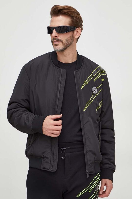 

Куртка бомбер Plein Sport, черный