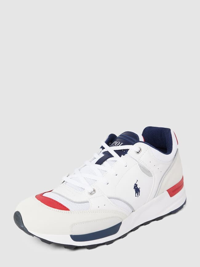 

Кроссовки с цветовым блоком Polo Ralph Lauren, белый