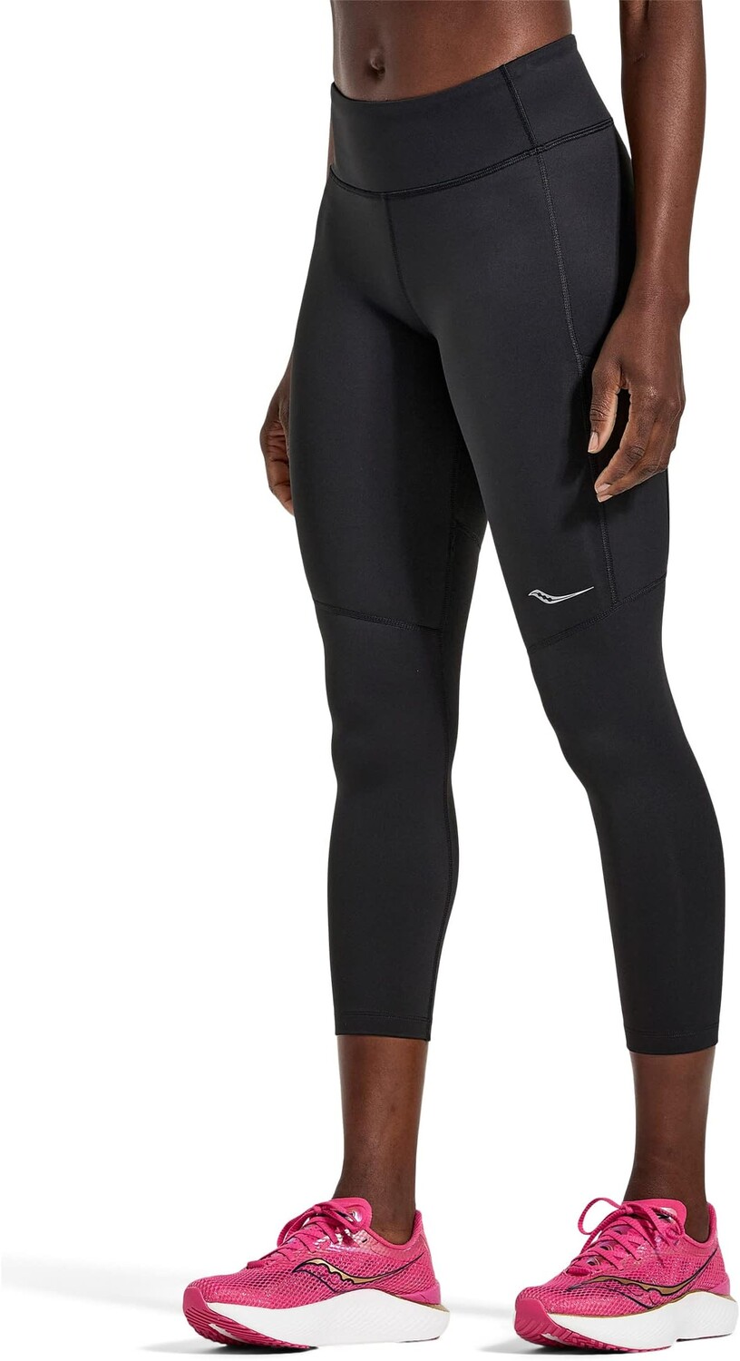 

Брюки Fortify Crop Saucony, черный