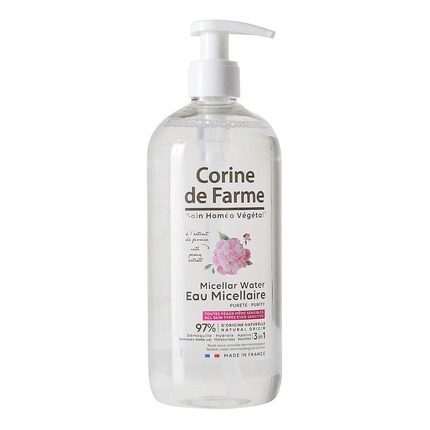мицеллярная жидкость для снятия макияжа 500 мл corine de farme hbv Мицеллярная очищающая вода Hbv 500 мл, Corine De Farme