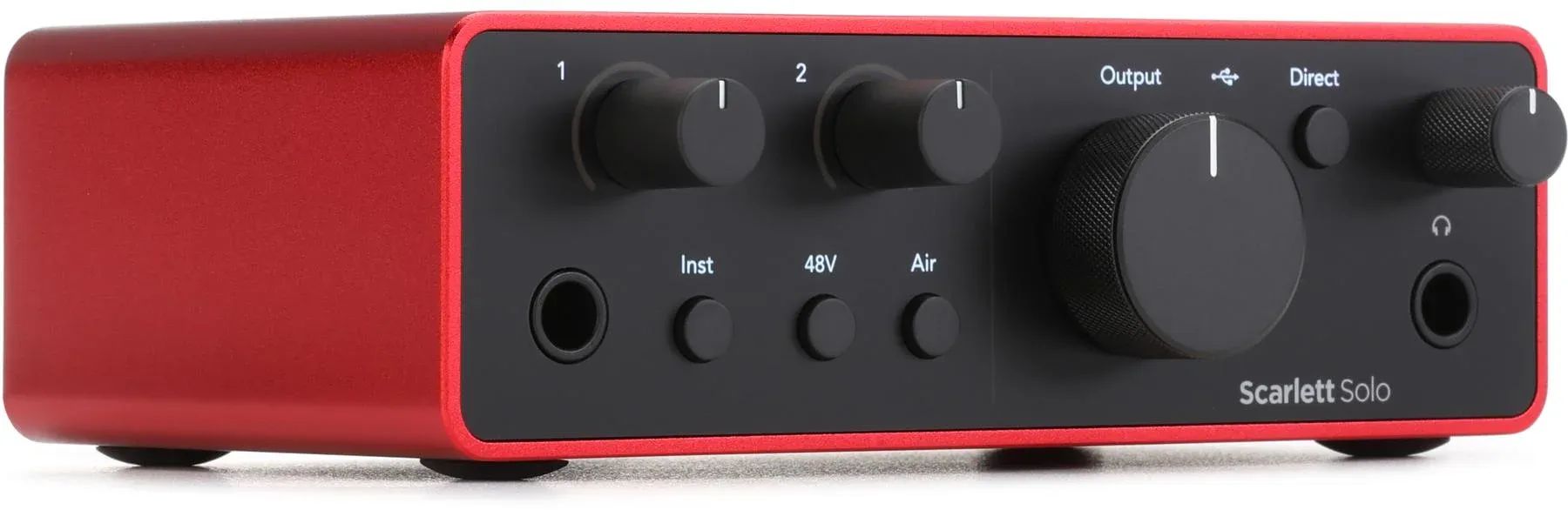 

Новый USB-аудиоинтерфейс Focusrite Scarlett Solo 4-го поколения