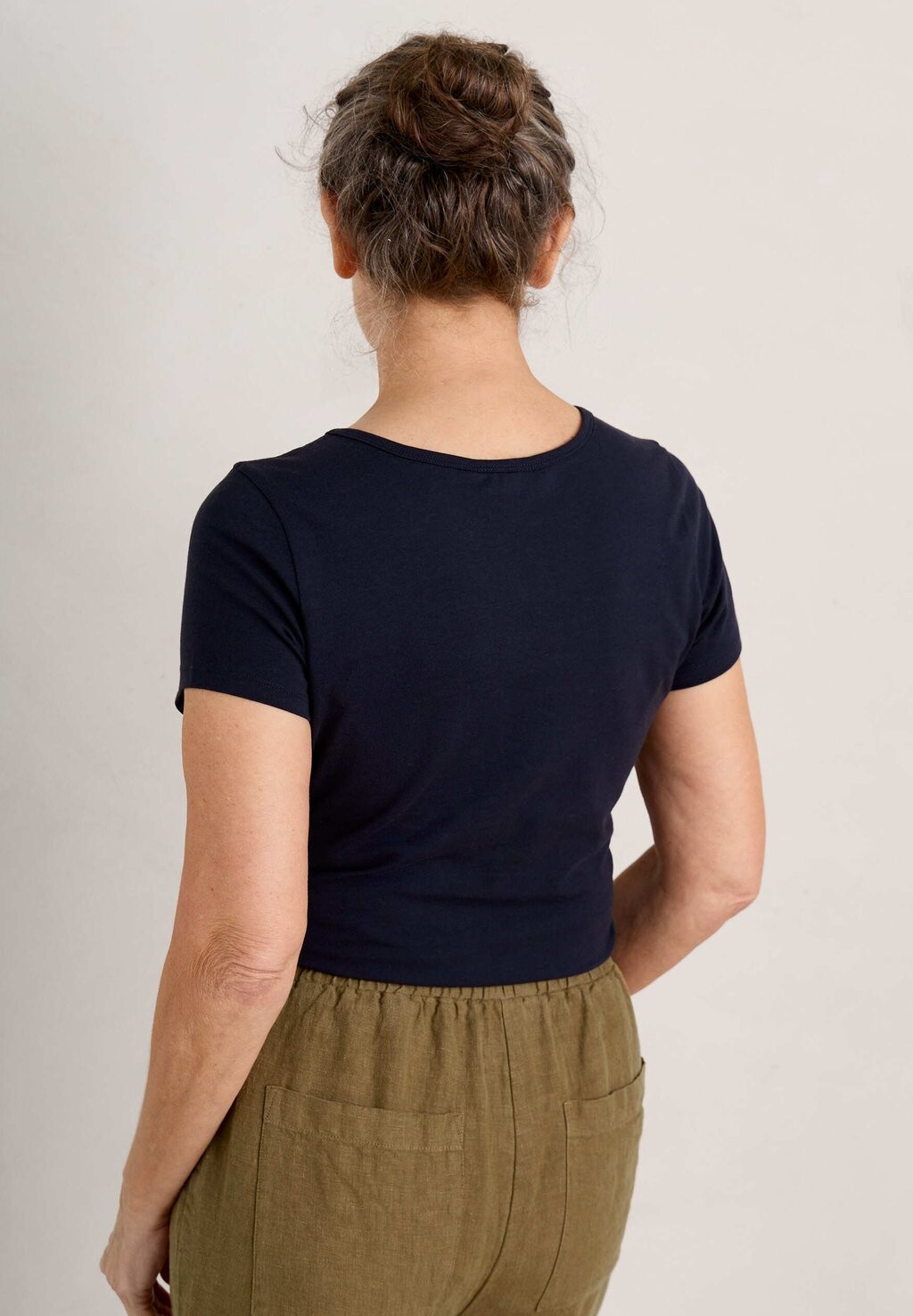 

Футболка базовая Bounder Short Sleeve Seasalt Cornwall, морская