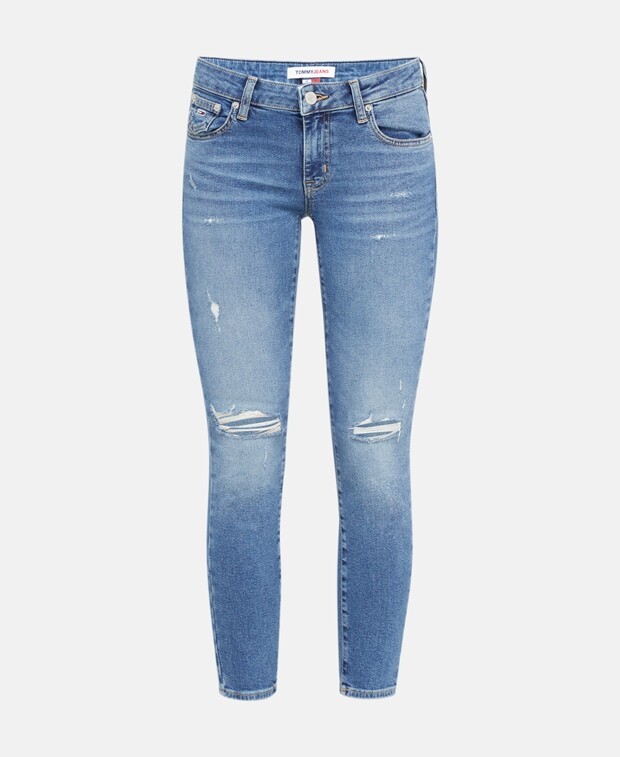 

Джинсы узкого кроя Tommy Jeans, цвет Slate Blue