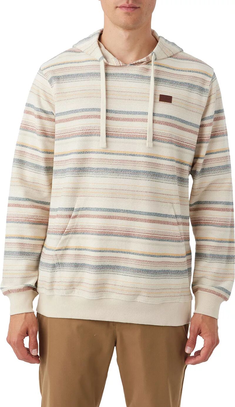 Мужской пуловер в полоску O'Neill Bavaro с капюшоном длинный мужской комбинезон в полоску с капюшоном