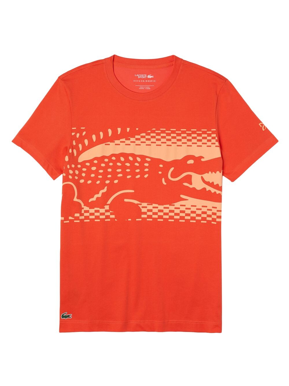 

Футболка Lacoste Tennis X Novak Djokovic из смесового хлопка Lacoste, Оранжевый