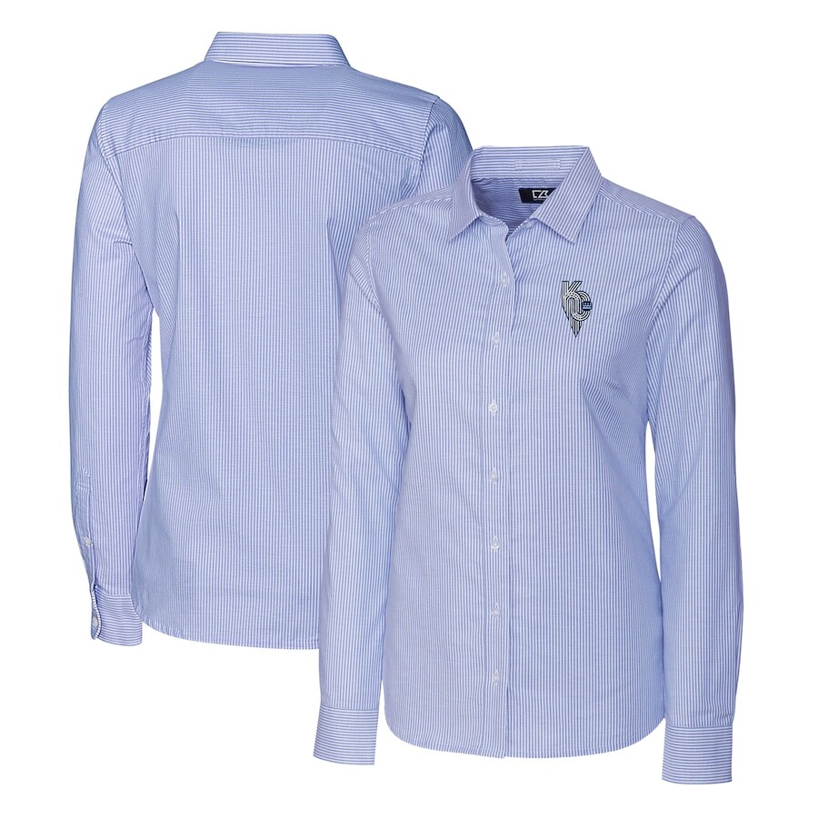 

Рубашка Cutter & Buck Kansas City Royals, роял