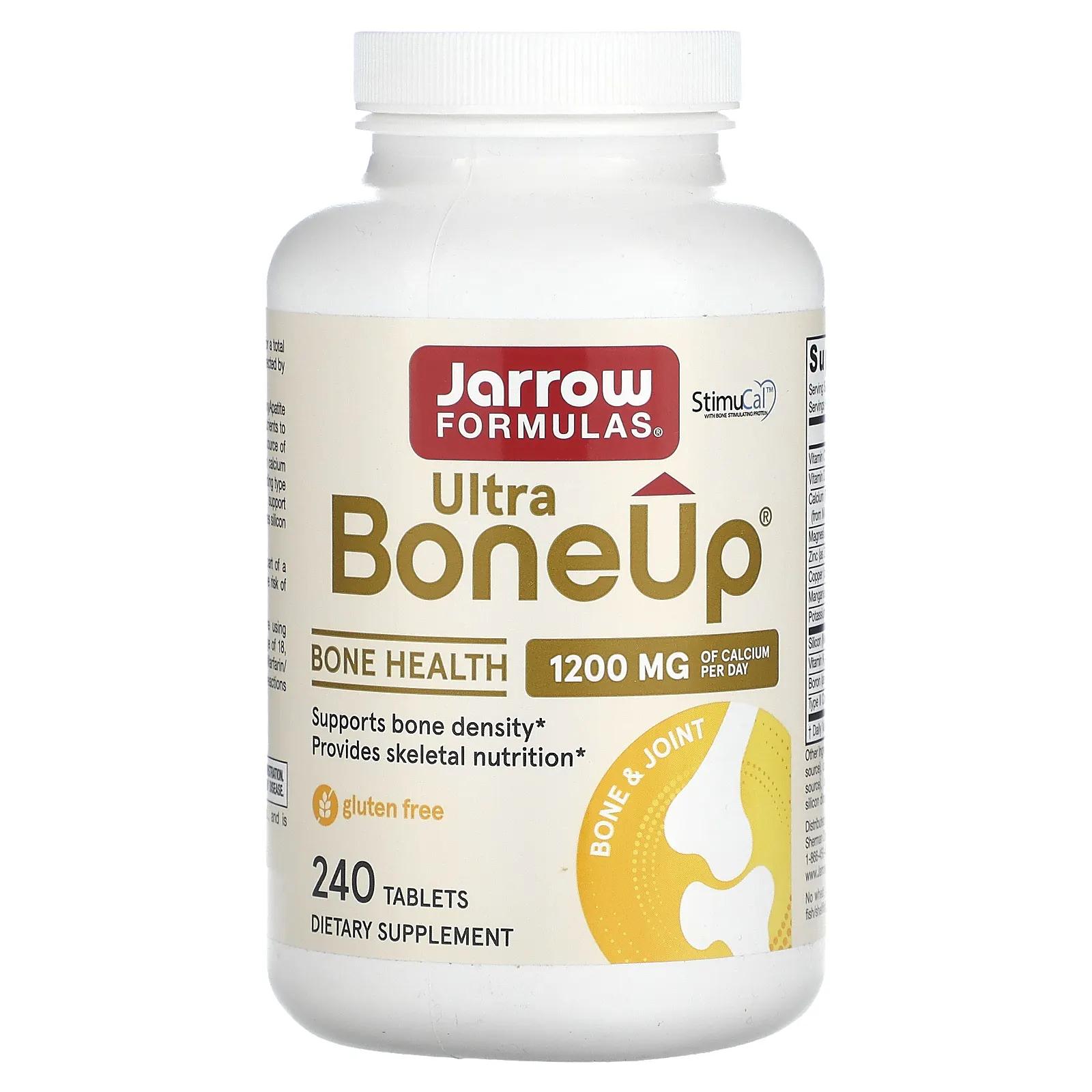 Jarrow Formulas Ultra Bone-Up 240 Easy-Solv Tablets jarrow formulas ultra bone up добавка для укрепления костей 240 таблеток