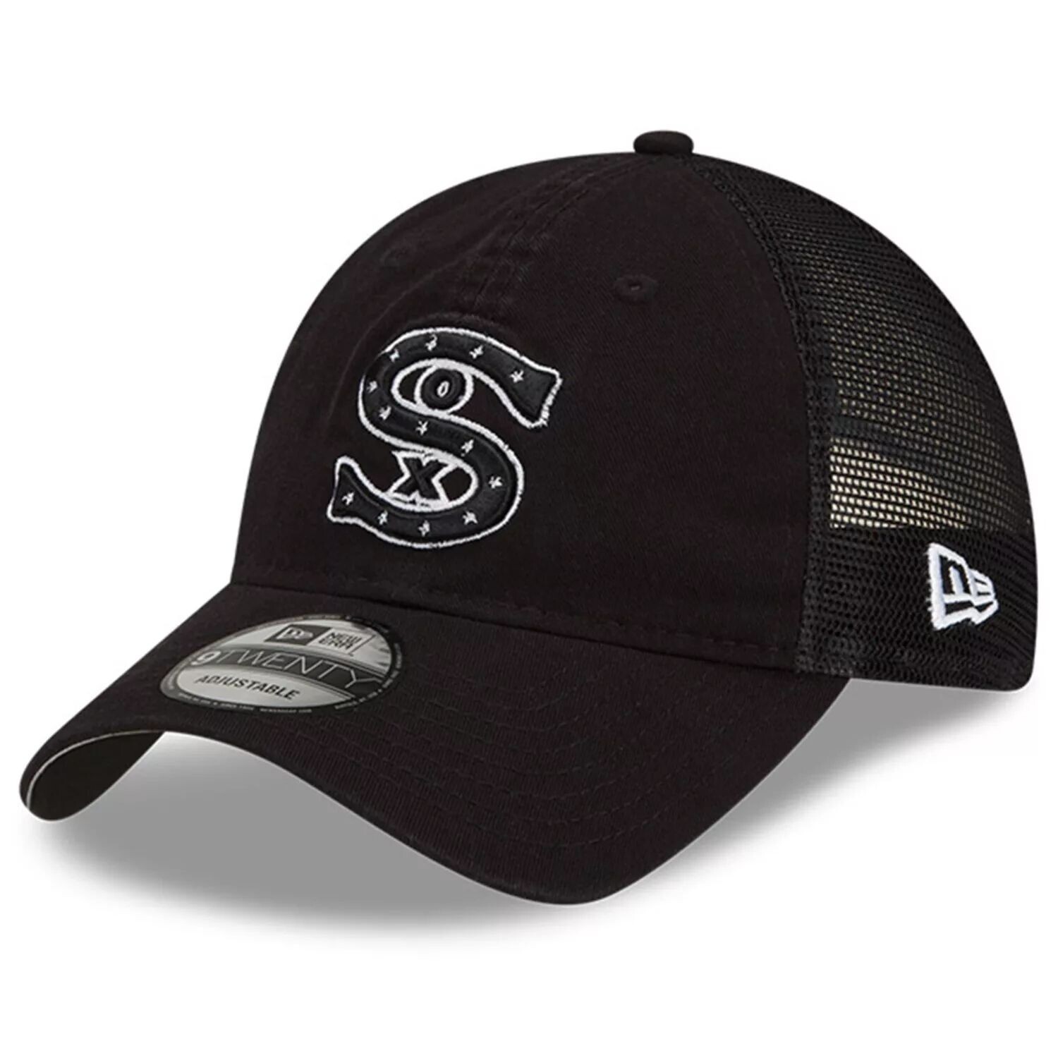 

Мужская регулируемая кепка New Era Black Chicago White Sox 2022 Batting Practice 9TWENTY