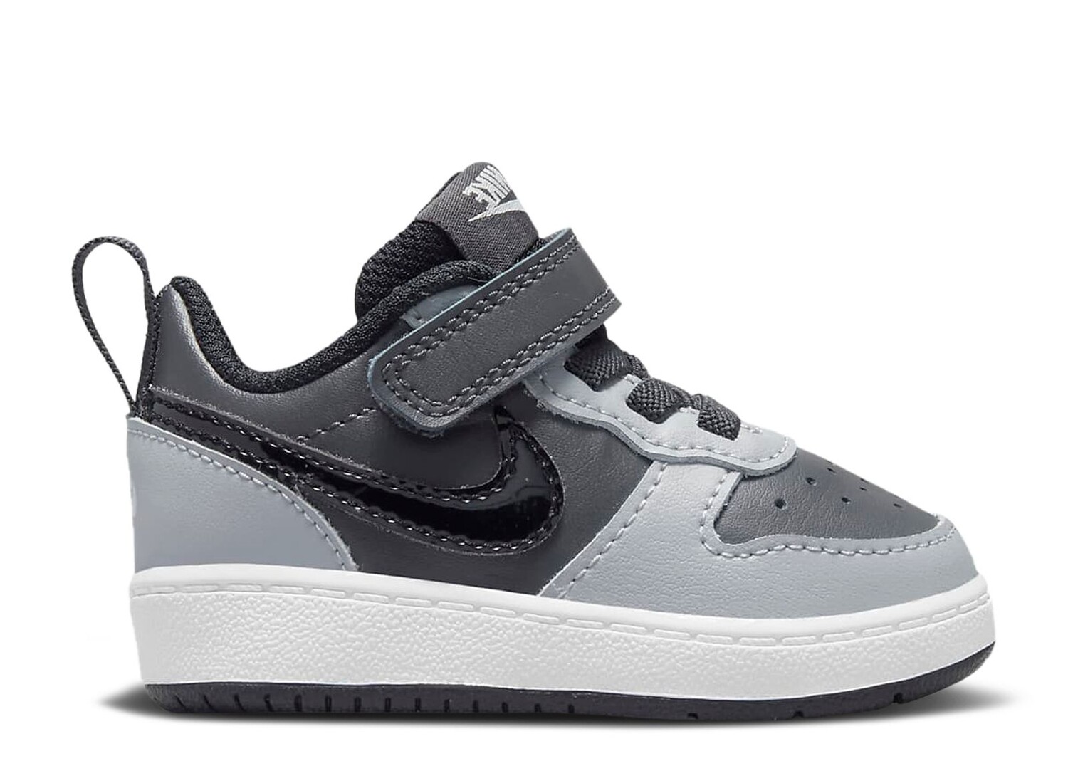 

Кроссовки Nike Court Borough Low 2 Td 'Anthracite Stadium Grey', серый