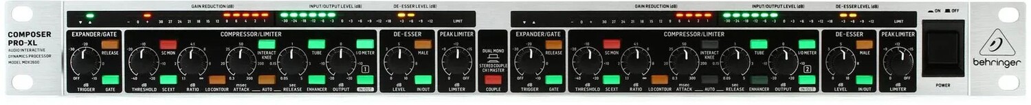 

Компрессор Behringer Composer Pro-XL MDX2600 с деэссером
