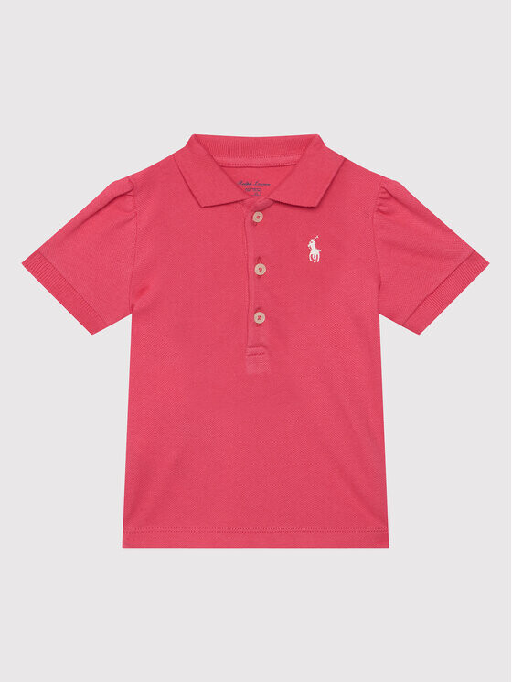 

Рубашка поло стандартного кроя Lauren Ralph Lauren, розовый