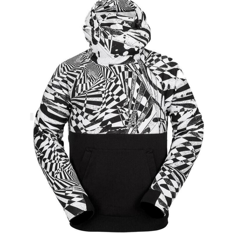 

Толстовка Volcom Hydro для верховой езды, черный, белый цвет