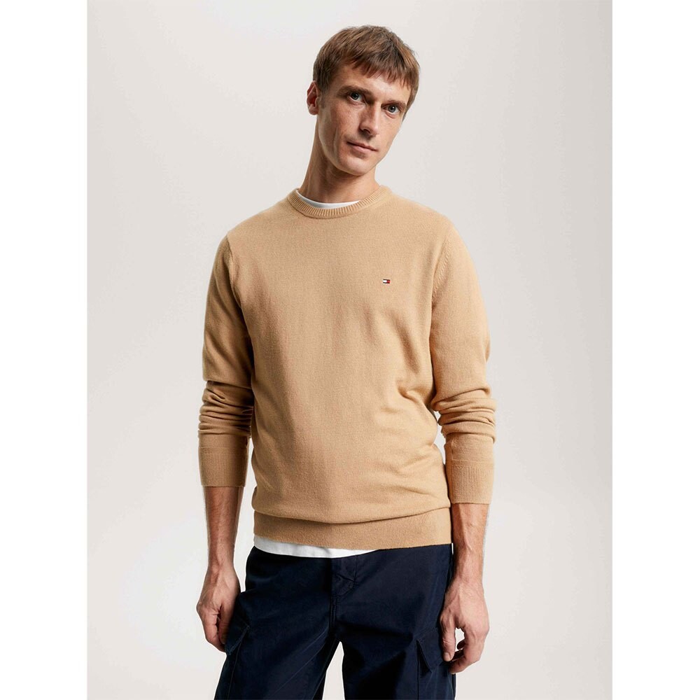 

Свитер Tommy Hilfiger Pima, бежевый