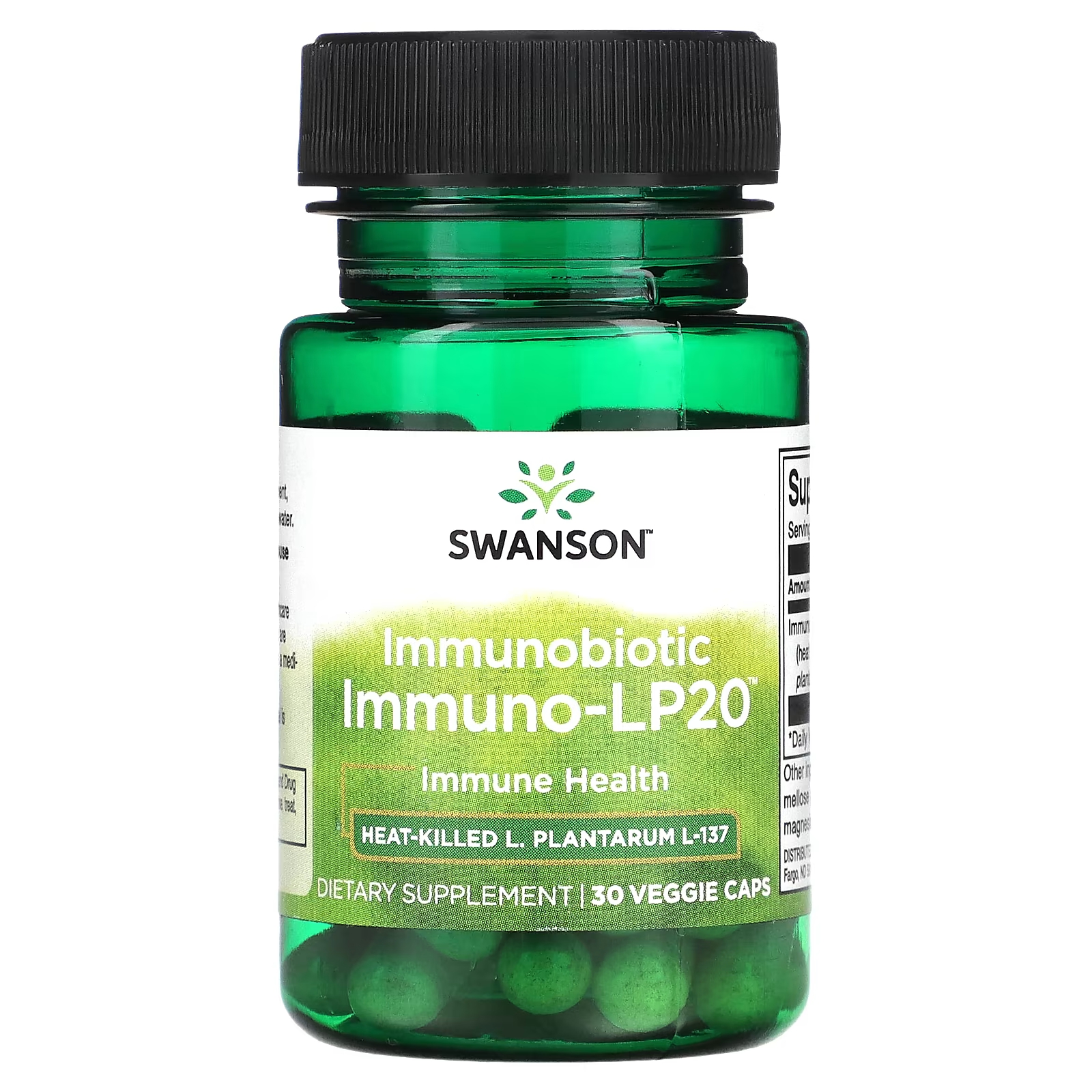 Пищевая добавка Swanson Immunobiotic Immuno-LP20, 30 растительных капсул пищевая добавка swanson immunobiotic immuno lp20 30 растительных капсул