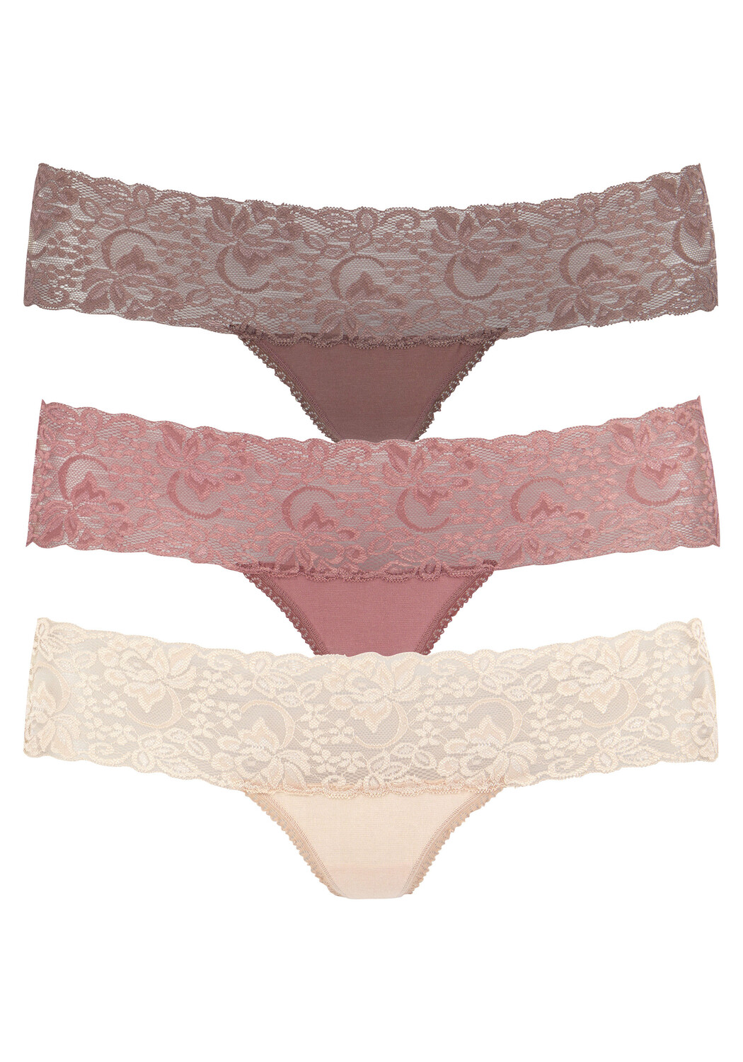 

Стринги Vivance, цвет rose, beere, mahagoni