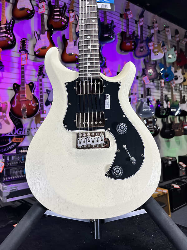 

Электрогитара PRS S2 Standard 24 Electric Guitar - Satin Antique White Auth Deal Free Ship! 038
