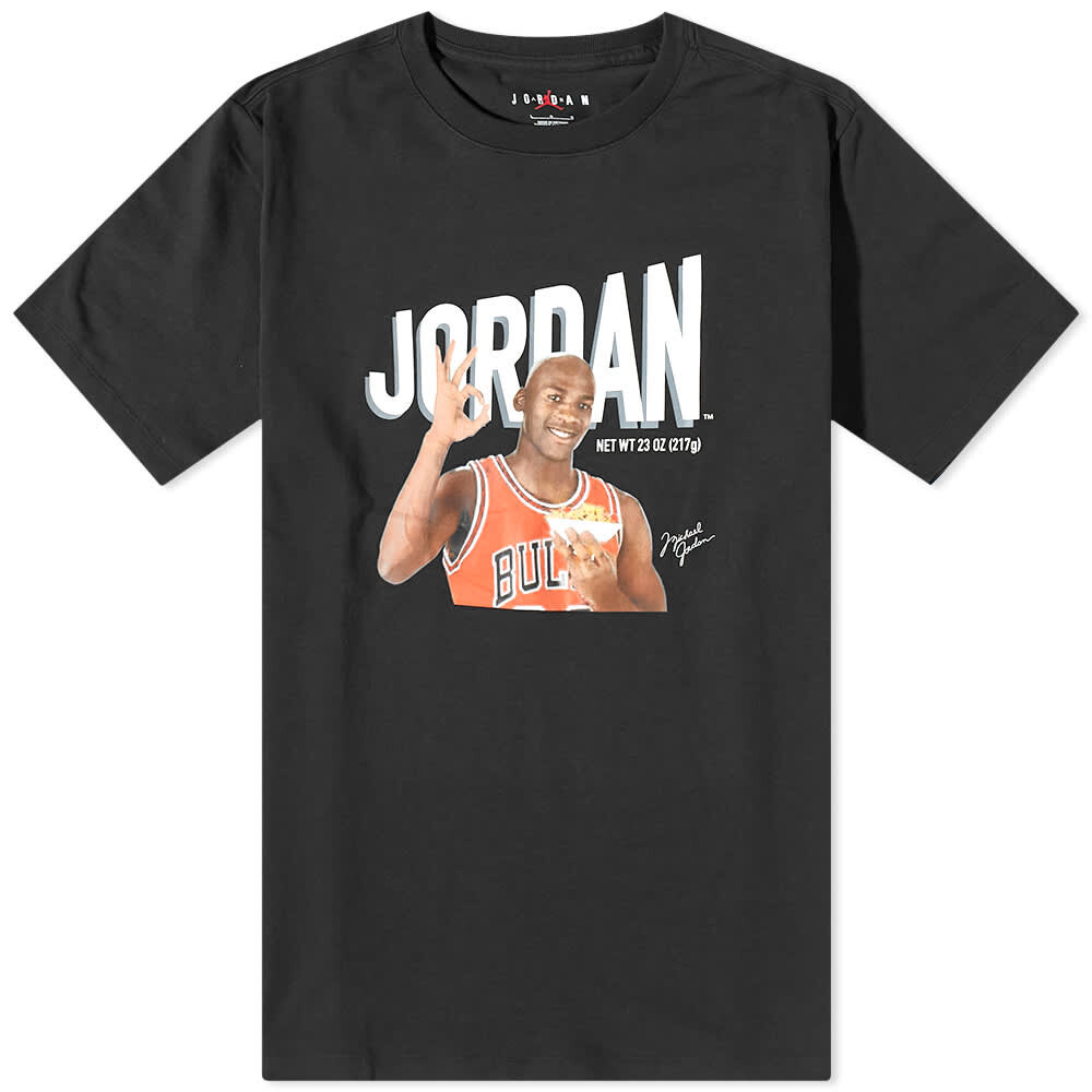 

Футболка Air Jordan с фотографией полета, черный