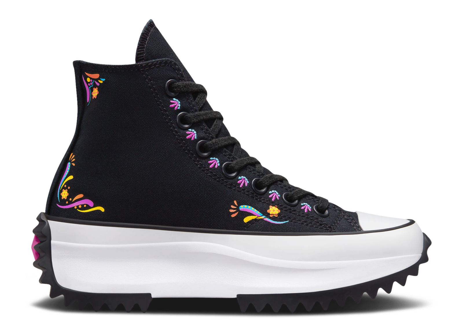 

Кроссовки Converse Run Star Hike Platform High 'Día De Muertos', черный