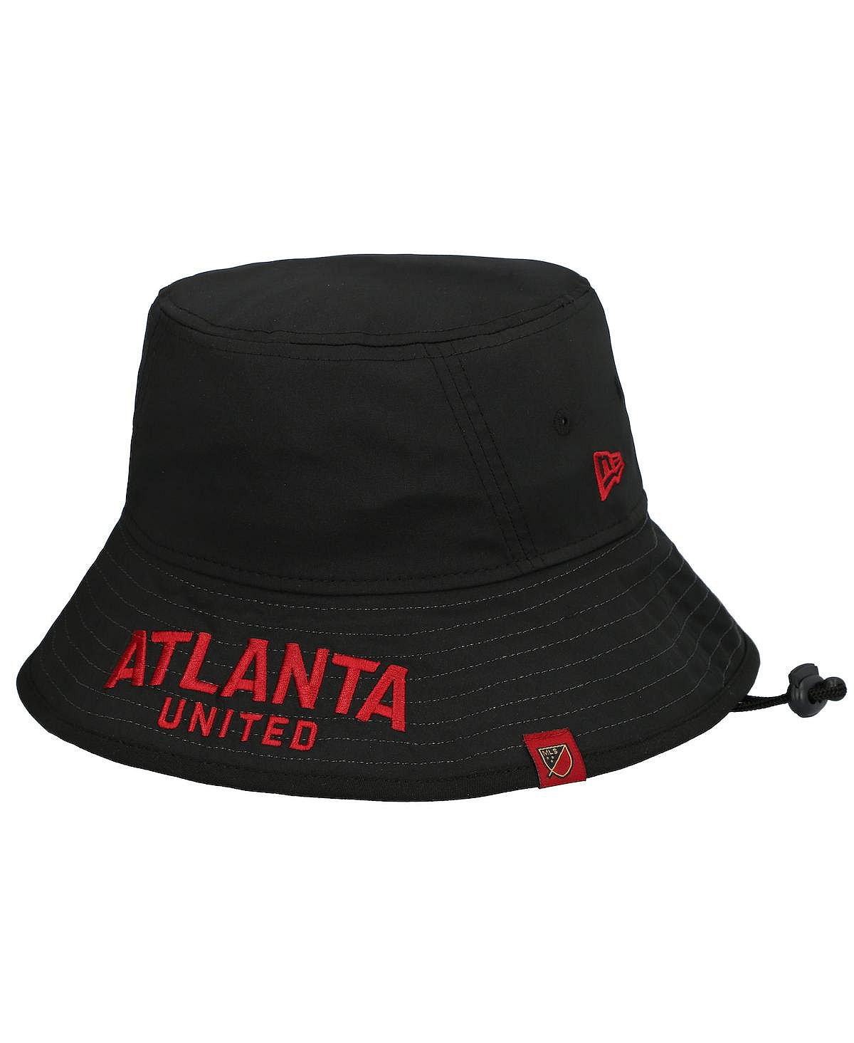 Мужская черная компактная панама Atlanta United FC Kick-Off New Era