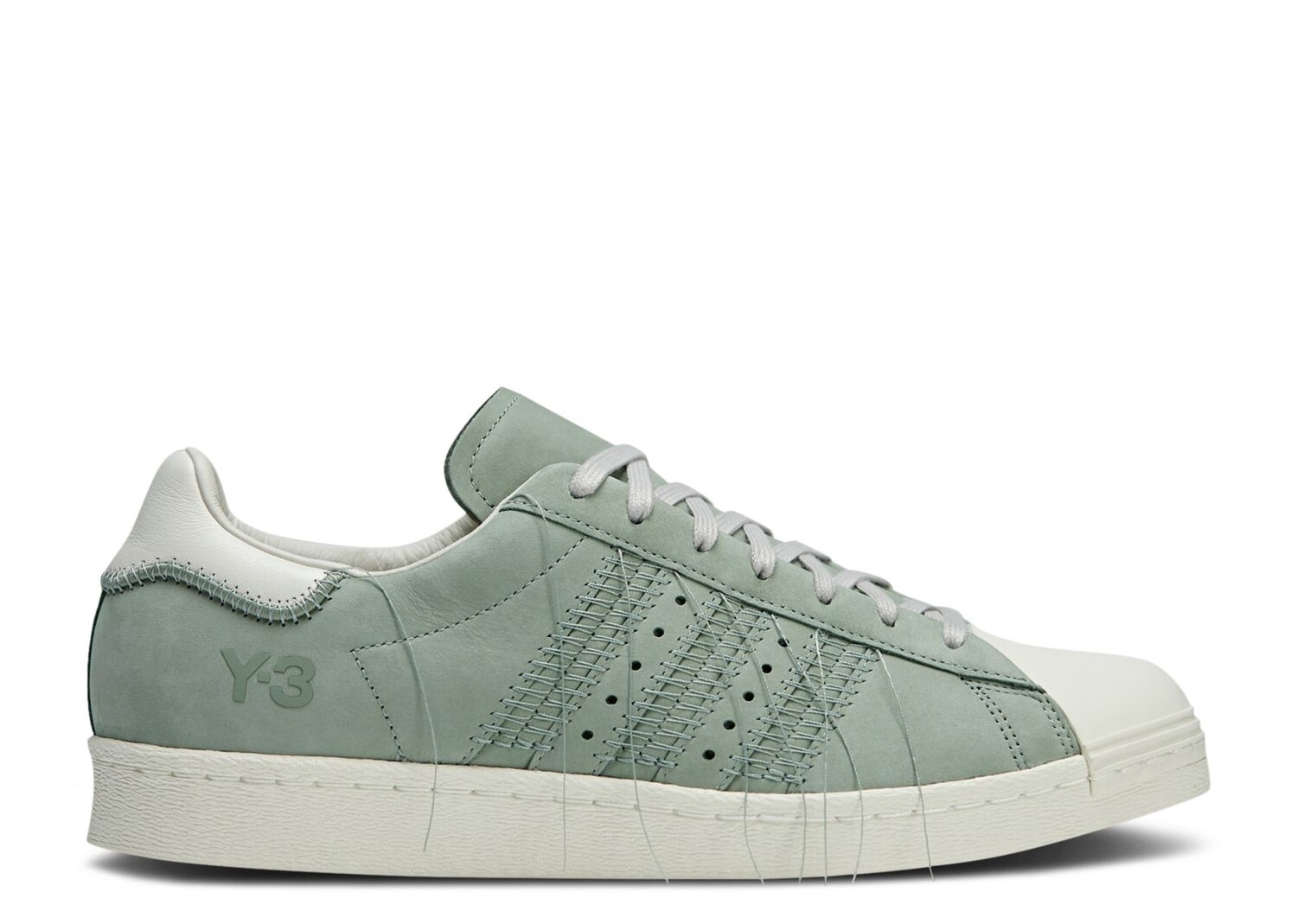 

Кроссовки adidas Y-3 Superstar 'Silver Green', зеленый, Зеленый;серый