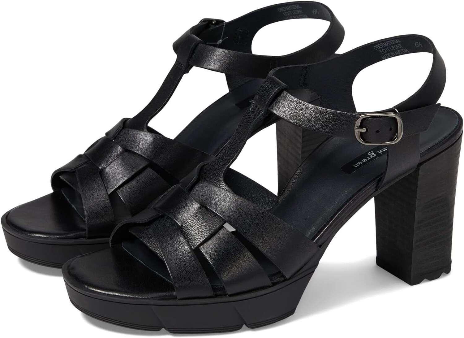 

Босоножки Raven Heel Paul Green, цвет Black Light Nappa