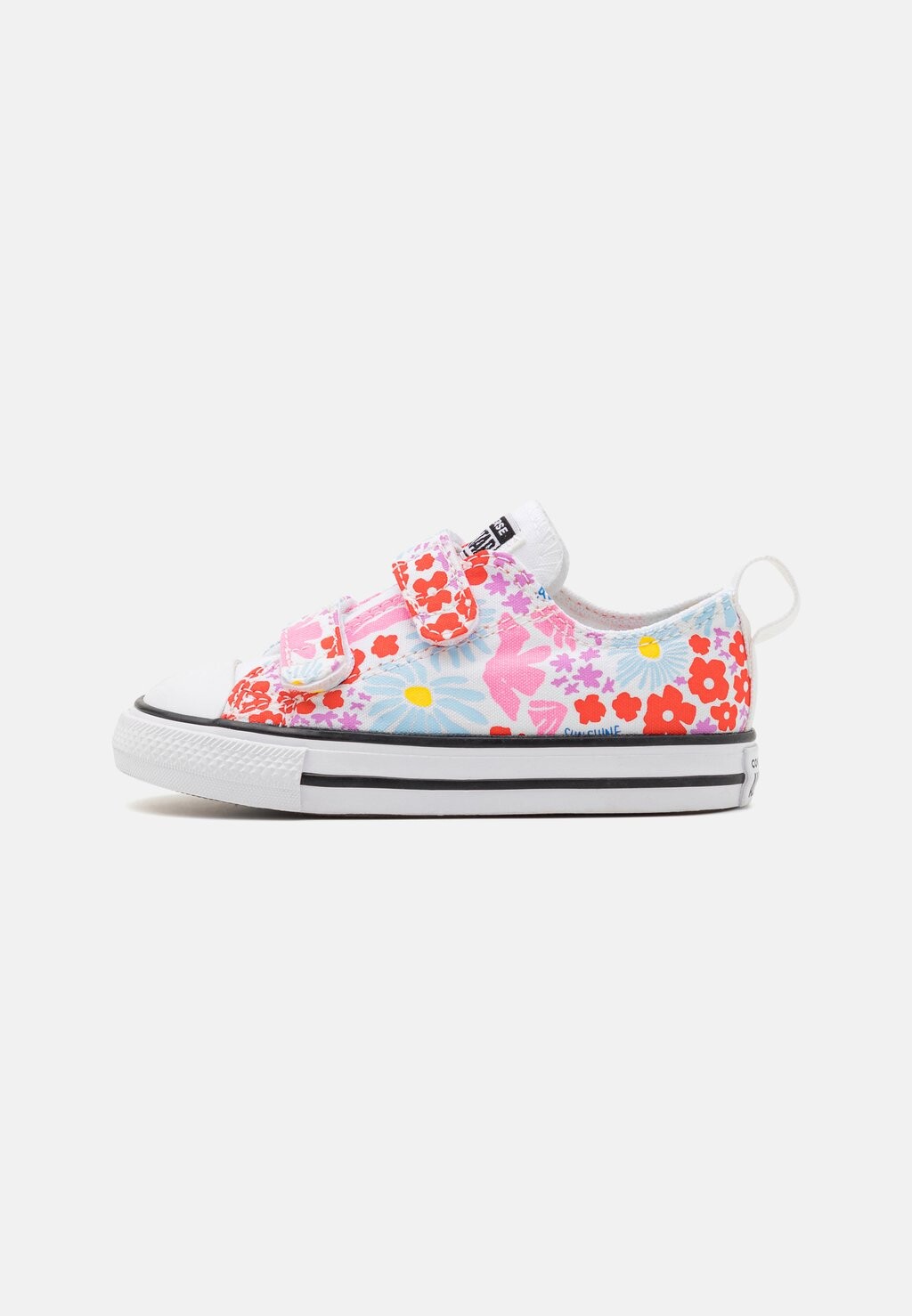 

Низкие кроссовки Chuck Taylor All Star Converse, цвет white/true sky/oops pink