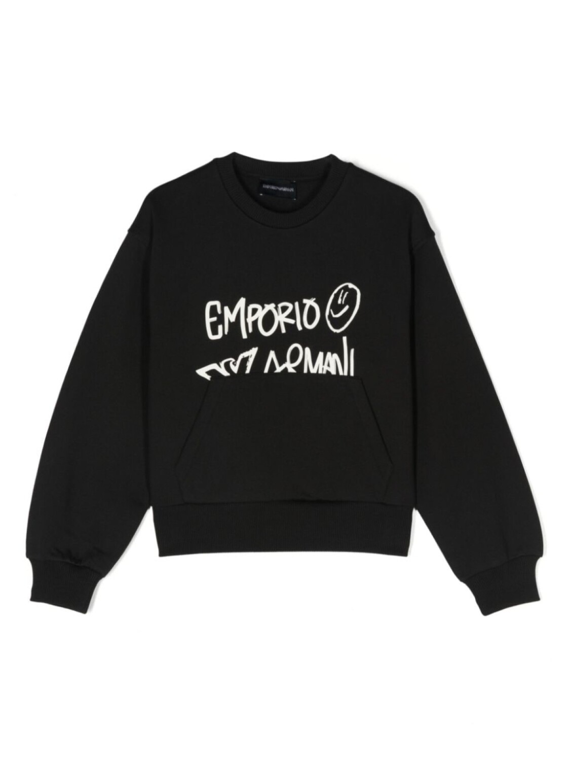 

Emporio Armani Kids толстовка с логотипом, черный