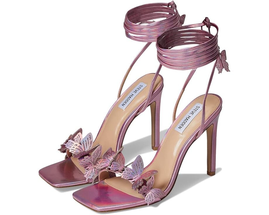 

Туфли Steve Madden Utopia Heeled Sandal, цвет Pink Iridescent