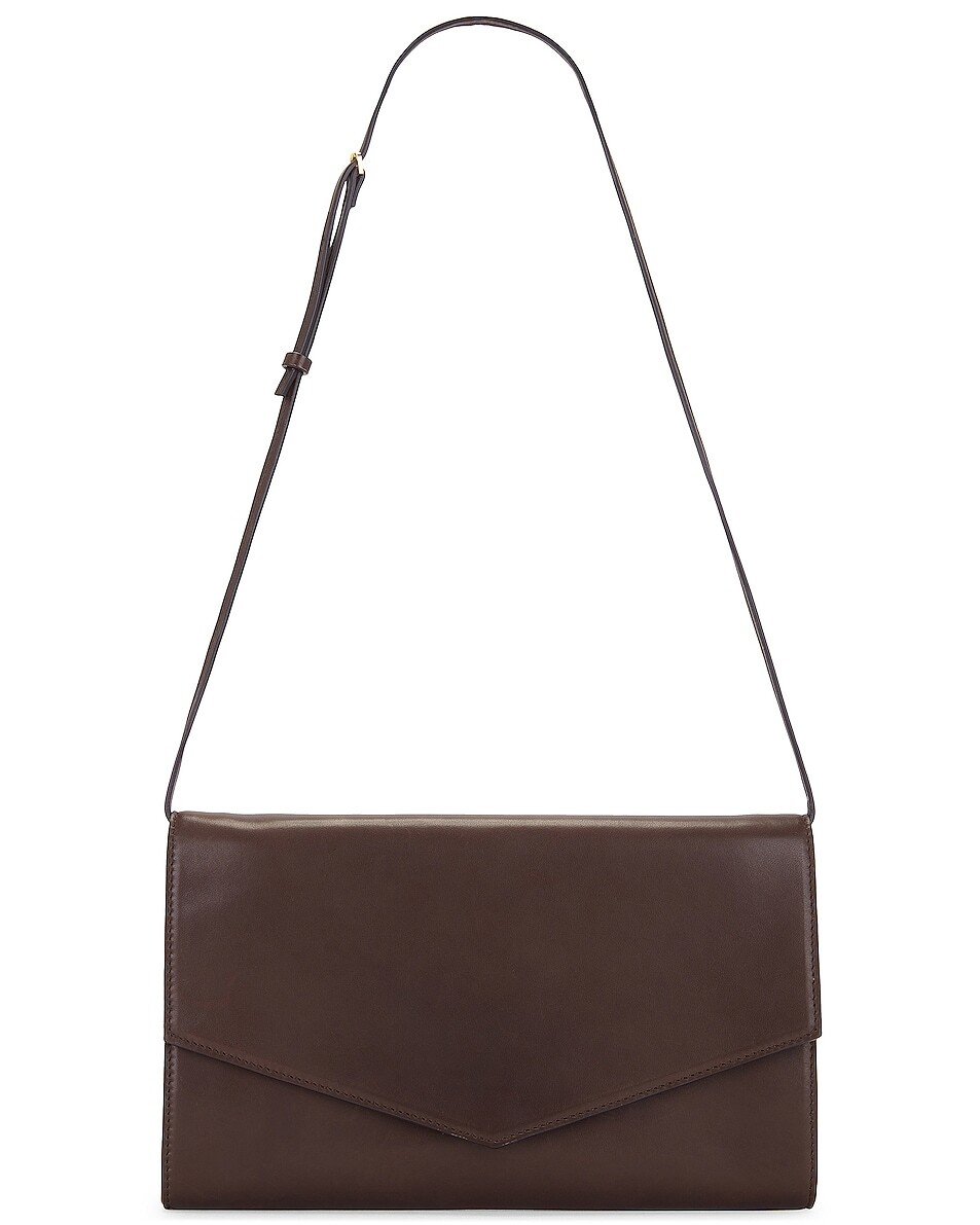 

Сумка через плечо The Row Large Envelope, цвет Dark Khaki SHG