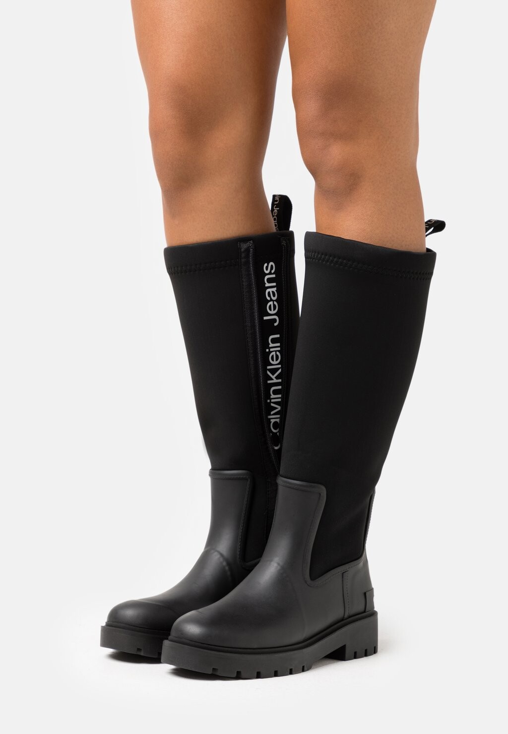 

Ботинки на платформе HIGH RAINBOOT NEOPRENE Calvin Klein Jeans, черный
