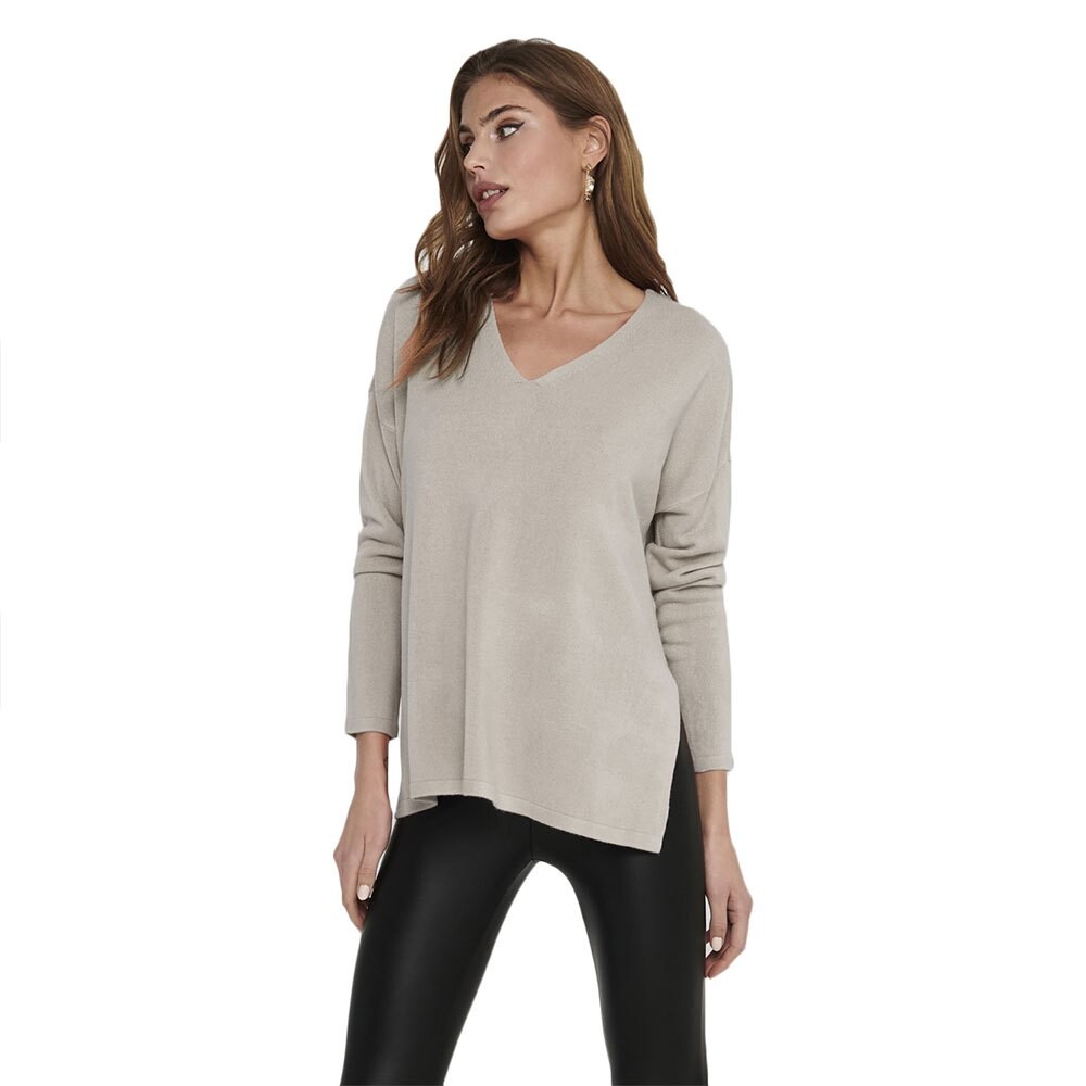 

Свитер Only Amalia V Neck, серый