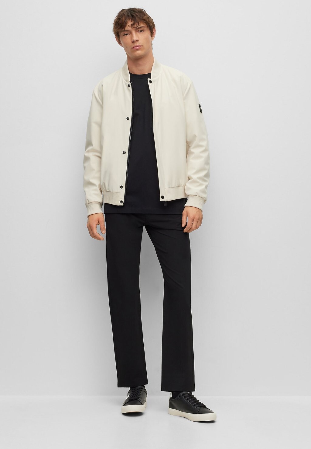 

Низкие кроссовки AIDEN BOSS, черный