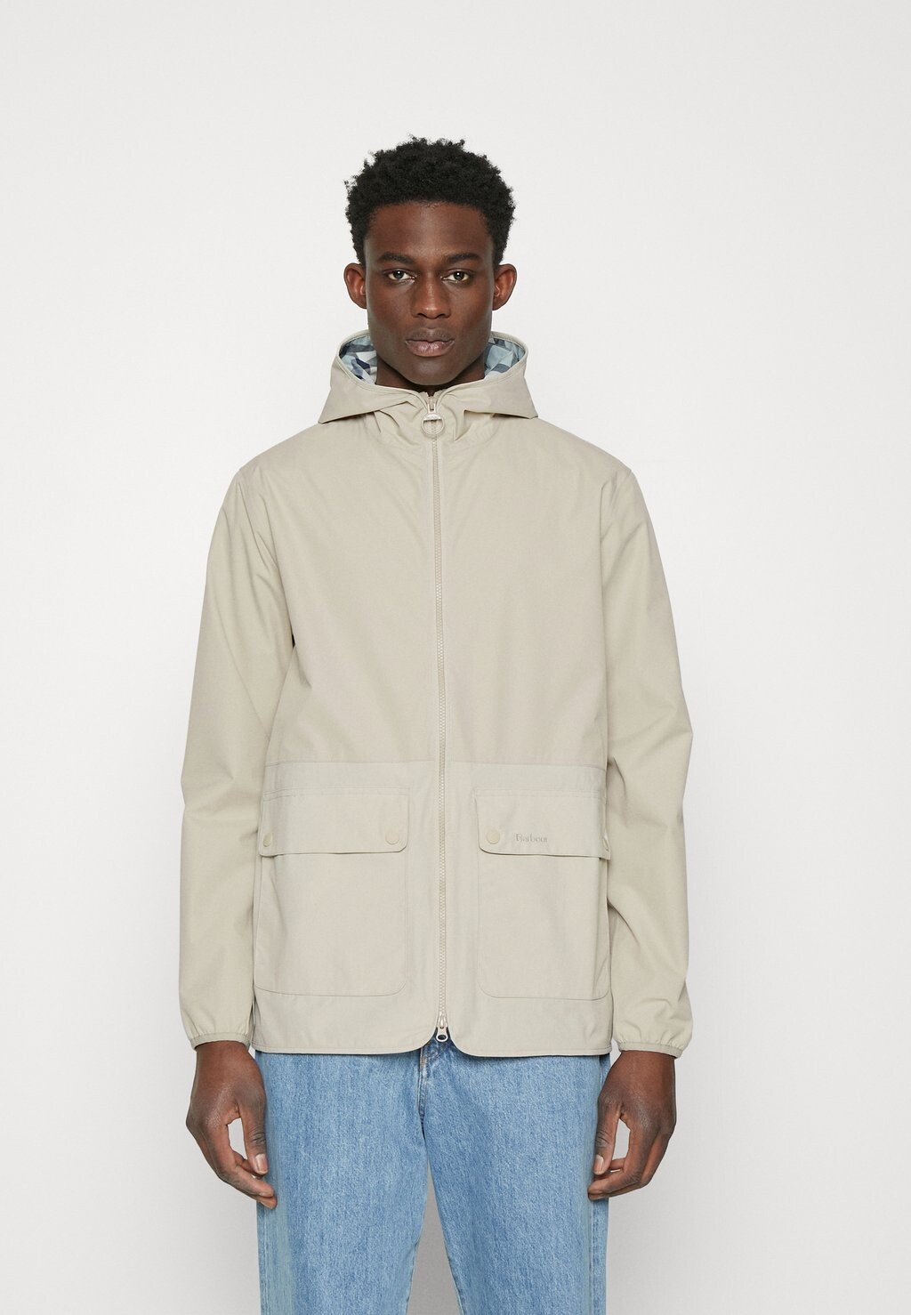 

Дождевик Barbour, серый