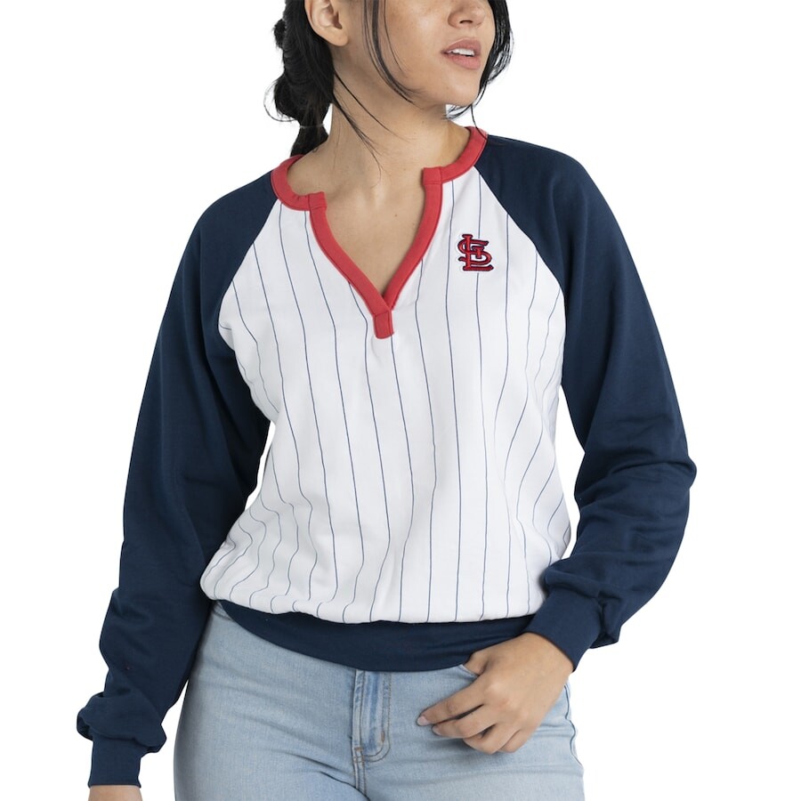 

Футболка с длинным рукавом Lusso St Louis Cardinals, белый