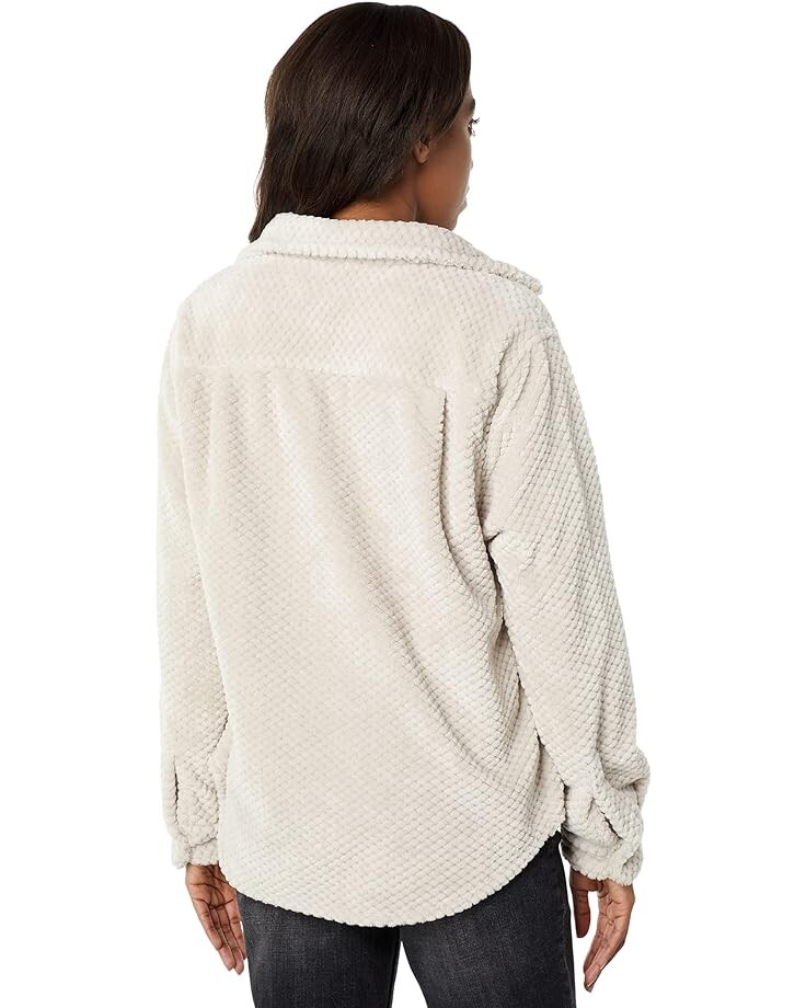 

Куртка Dylan by True Grit Point Dune Sherpa Tucker Shirt Jacket, цвет Oatmeal
