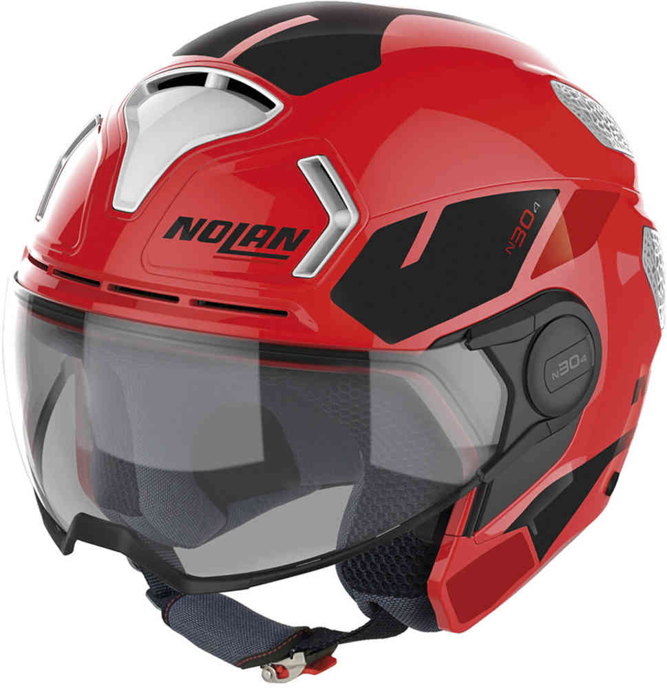 Реактивный шлем N30-4 T Blazer Nolan, красный нолан 4 венге