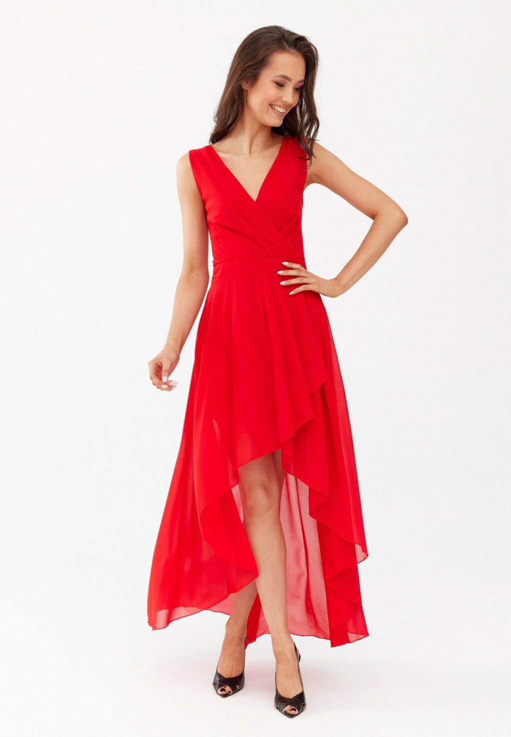 

Длинное платье Roco Fashion, красный