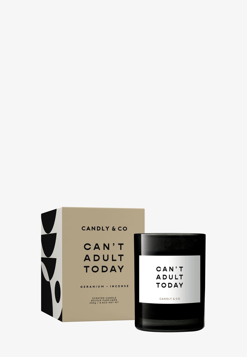 

Ароматическая свеча Candle No.1 Can'T Adult Today Candly & Co